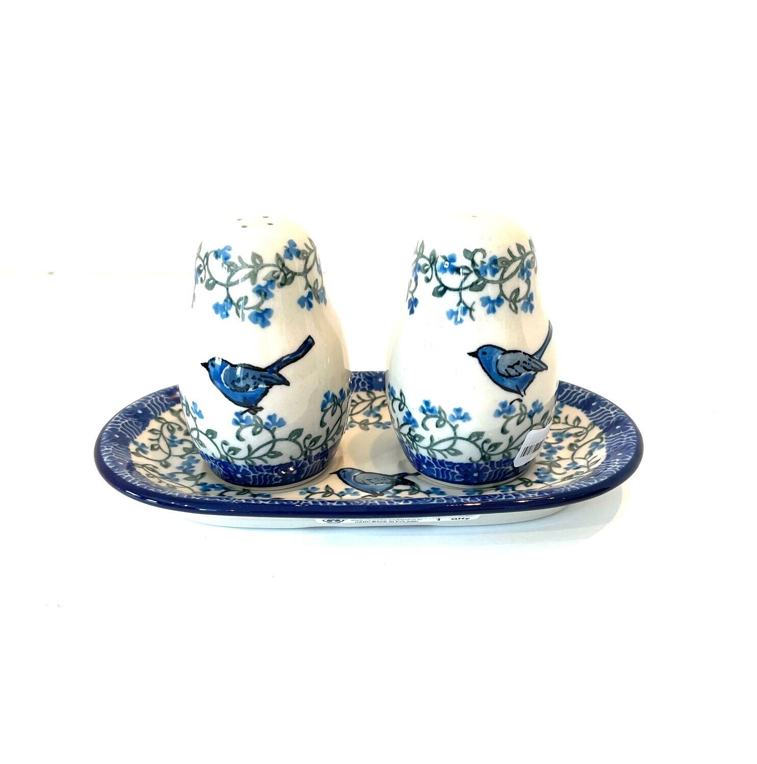 Salt and Pepper Set with Tray - Shape 131 - 00791