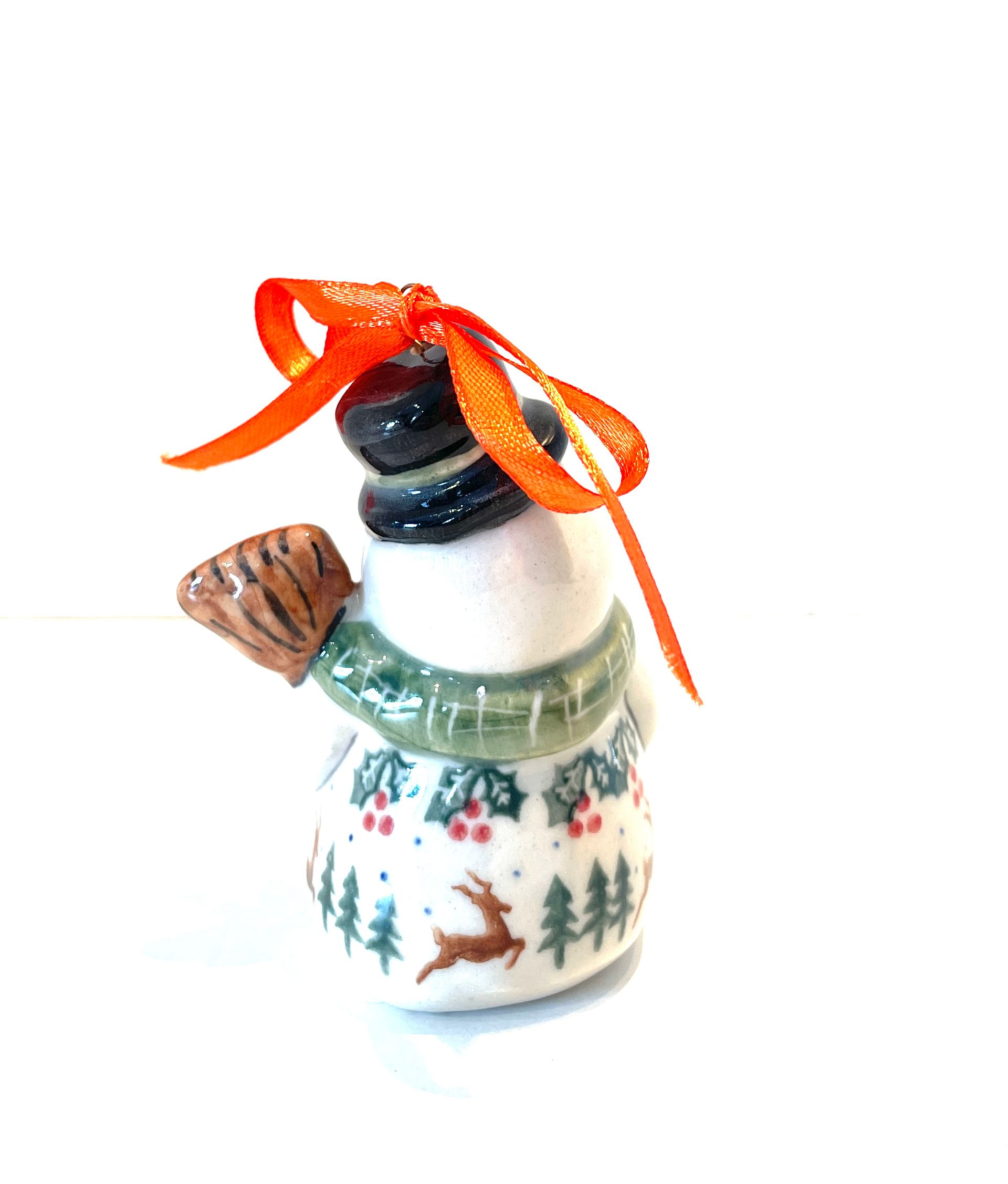 Vena Standing Snowman Ornament - Shape V354 - 01185