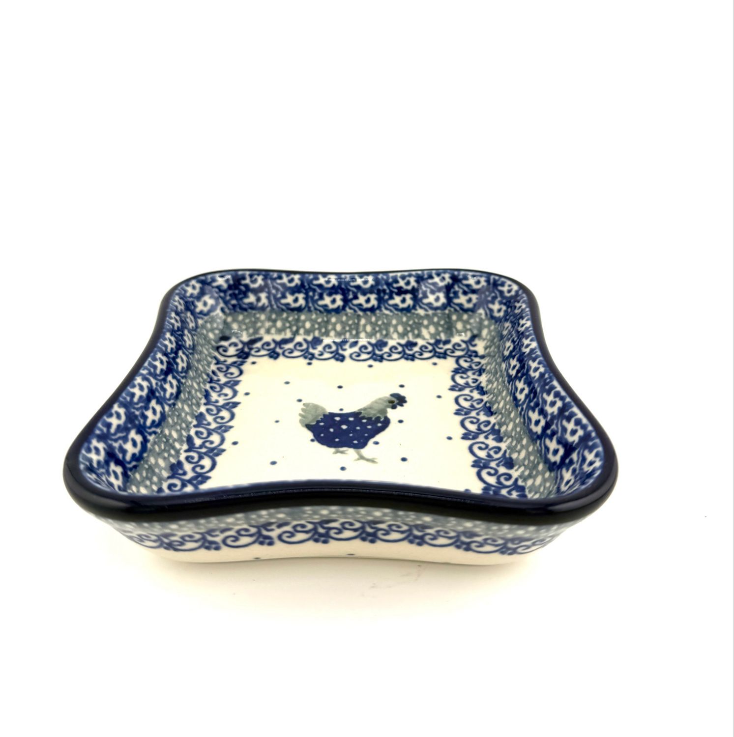 Wavy 4 Wavy 4" Shallow Dish - Shape 630 - 00385