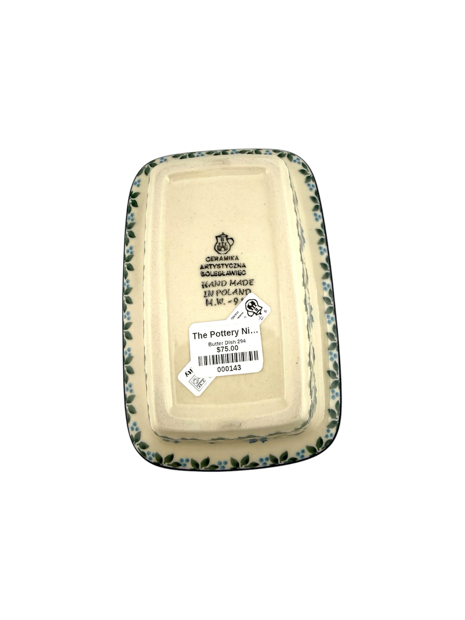 Butter Dish - Shape 294 - 01342