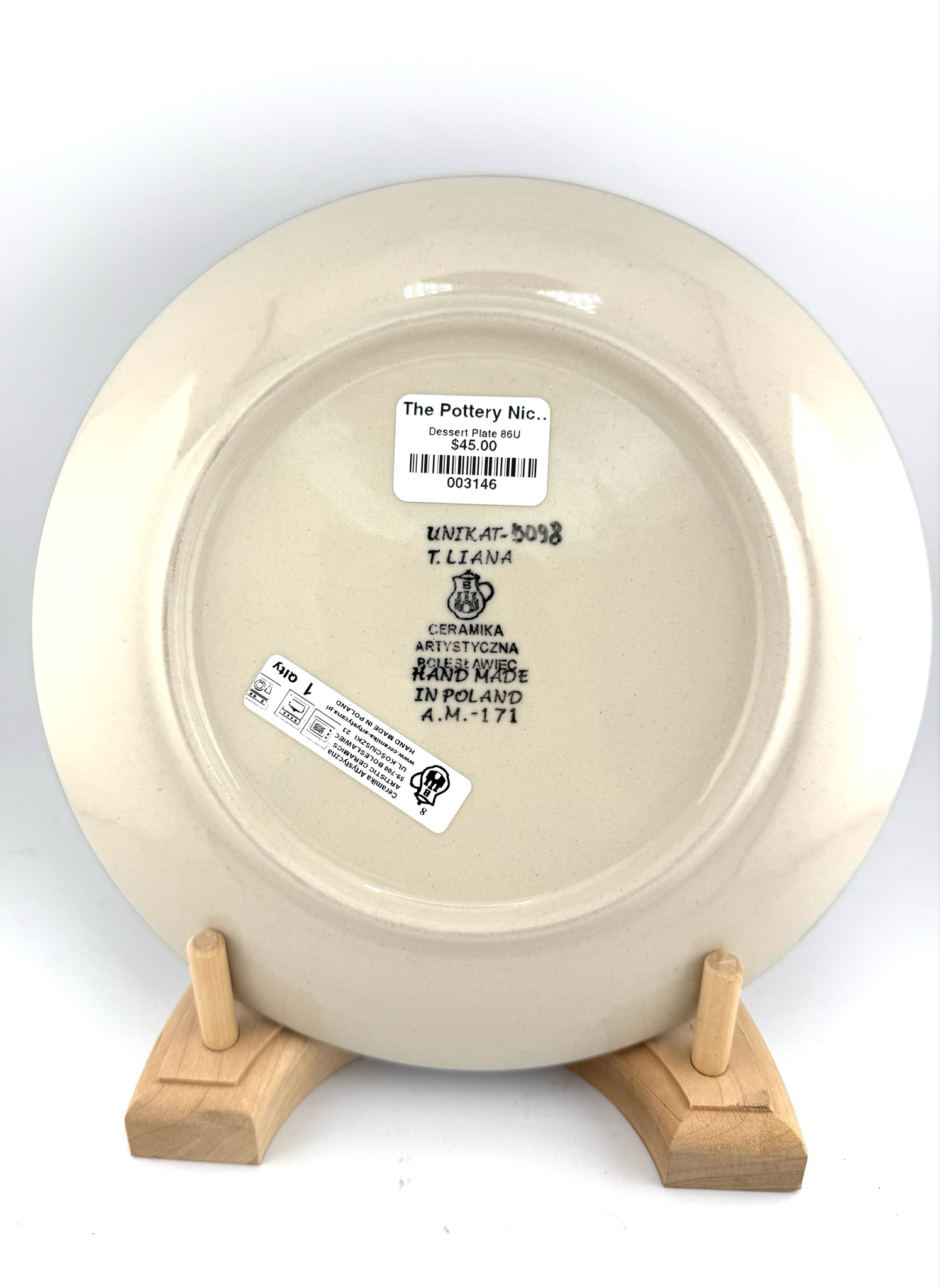 Unikat Dessert Plate - Shape 86U - 01415