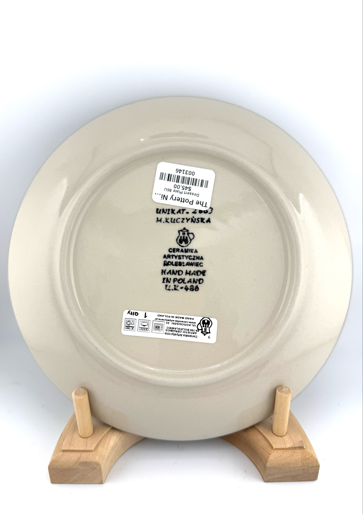 Unikat Dessert Plate - Shape 86U - 01413