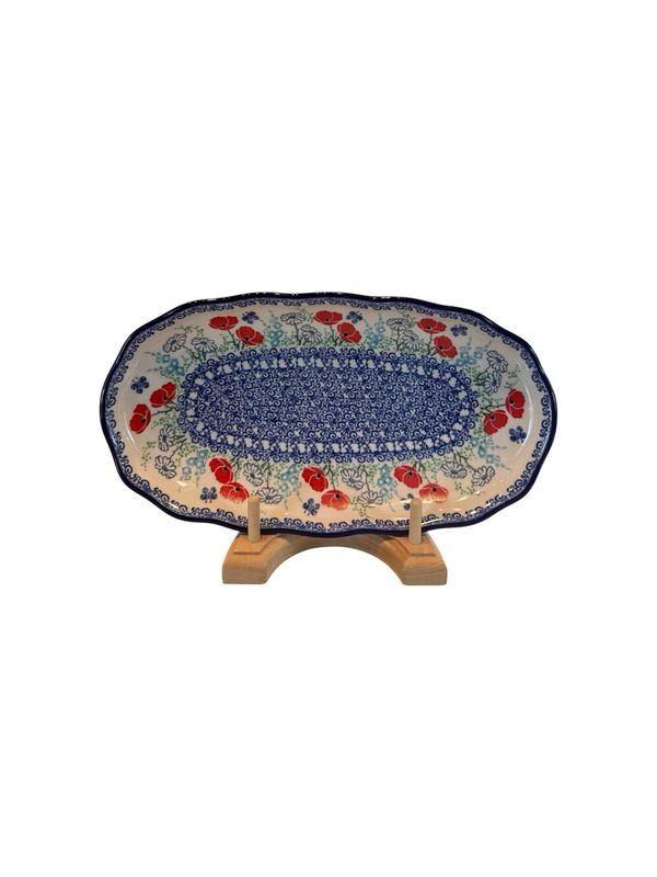 Scalloped Tray - Shape A42 - 01445