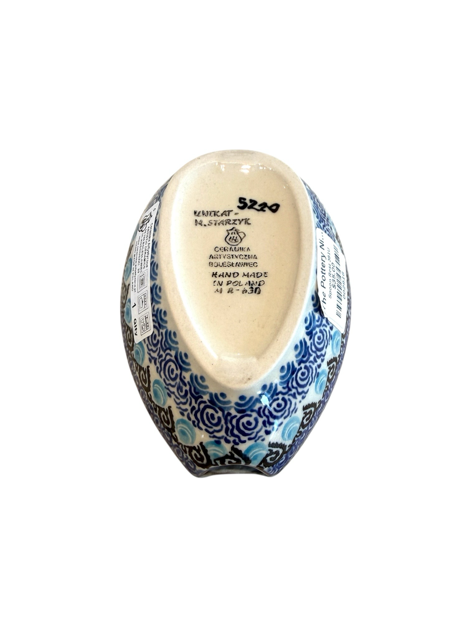 Unikat Spoon Rest - Shape 381 - 01447