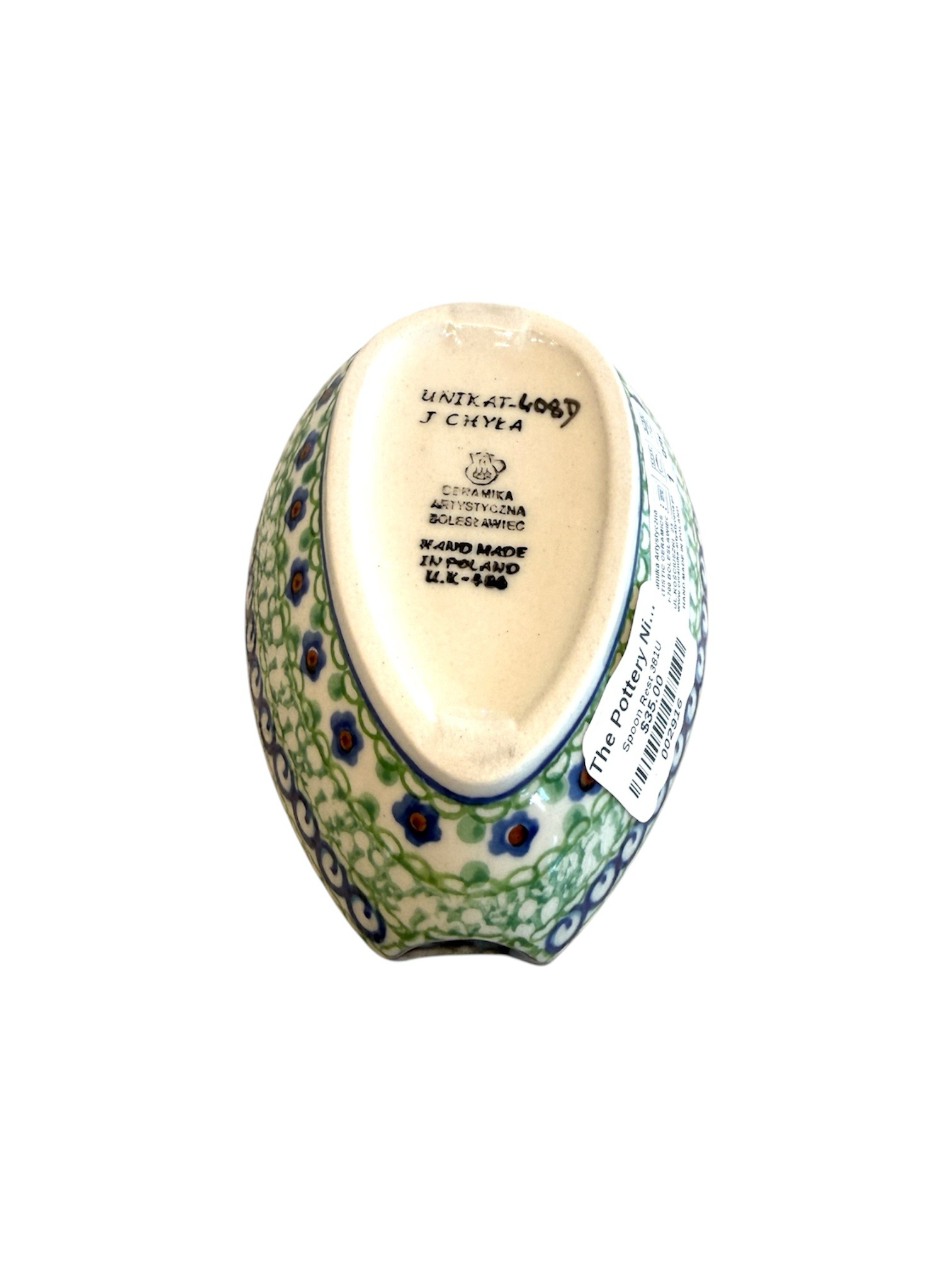 Unikat Spoon Rest - Shape 381 - 01448