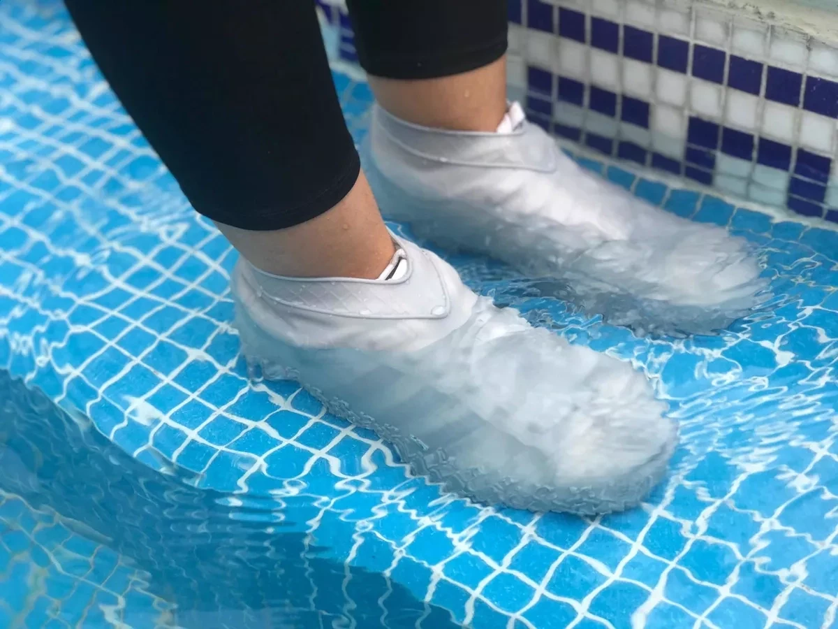 Cubre calzado de silicona Impermeable lluvia multifunción