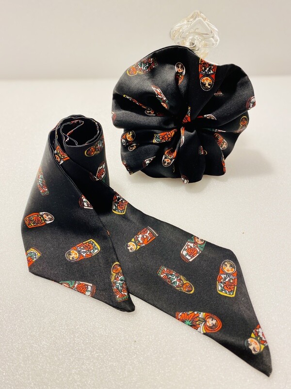Duo chouchou et foulard MATRIOCHKAS