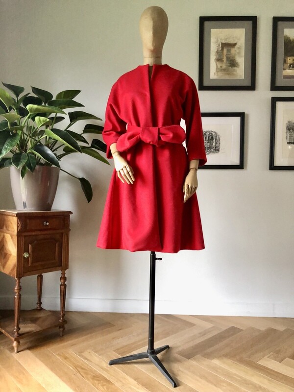 Manteau ESTELLE rouge