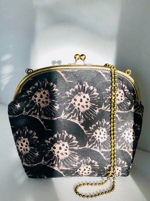 Sac LADY BLACK SUNFLOWER