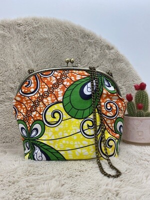 Grand sac a main style retro LADY BUTTERFLY