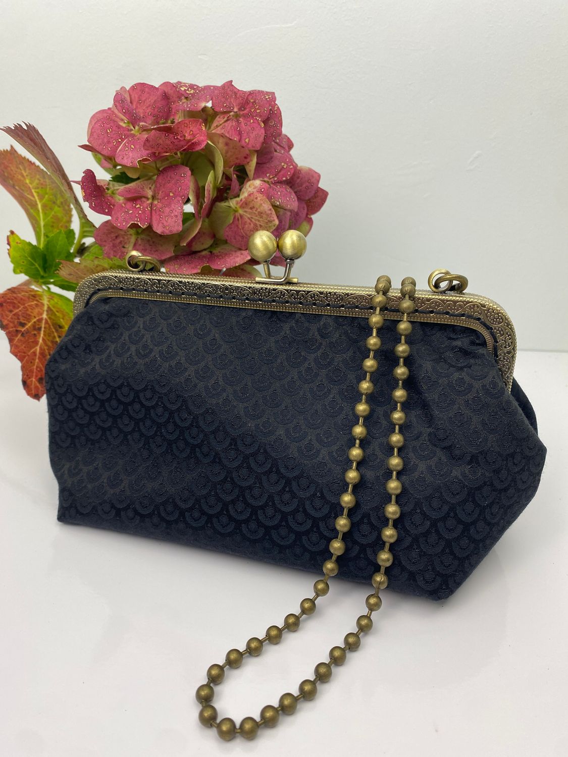 Pochette NID D'ABEILLE style rétro