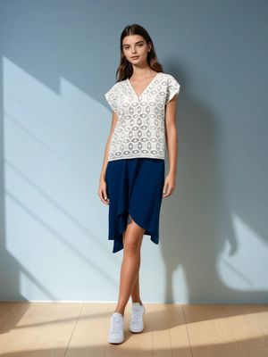 Top ROSA WHITE