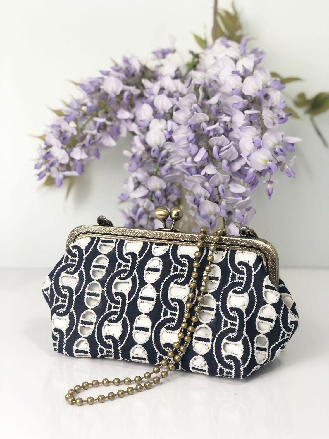 Pochette MARINE style retro
