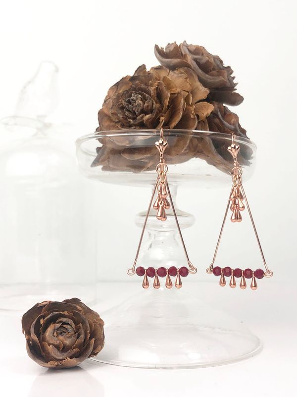 Boucles d'oreilles FOX -01