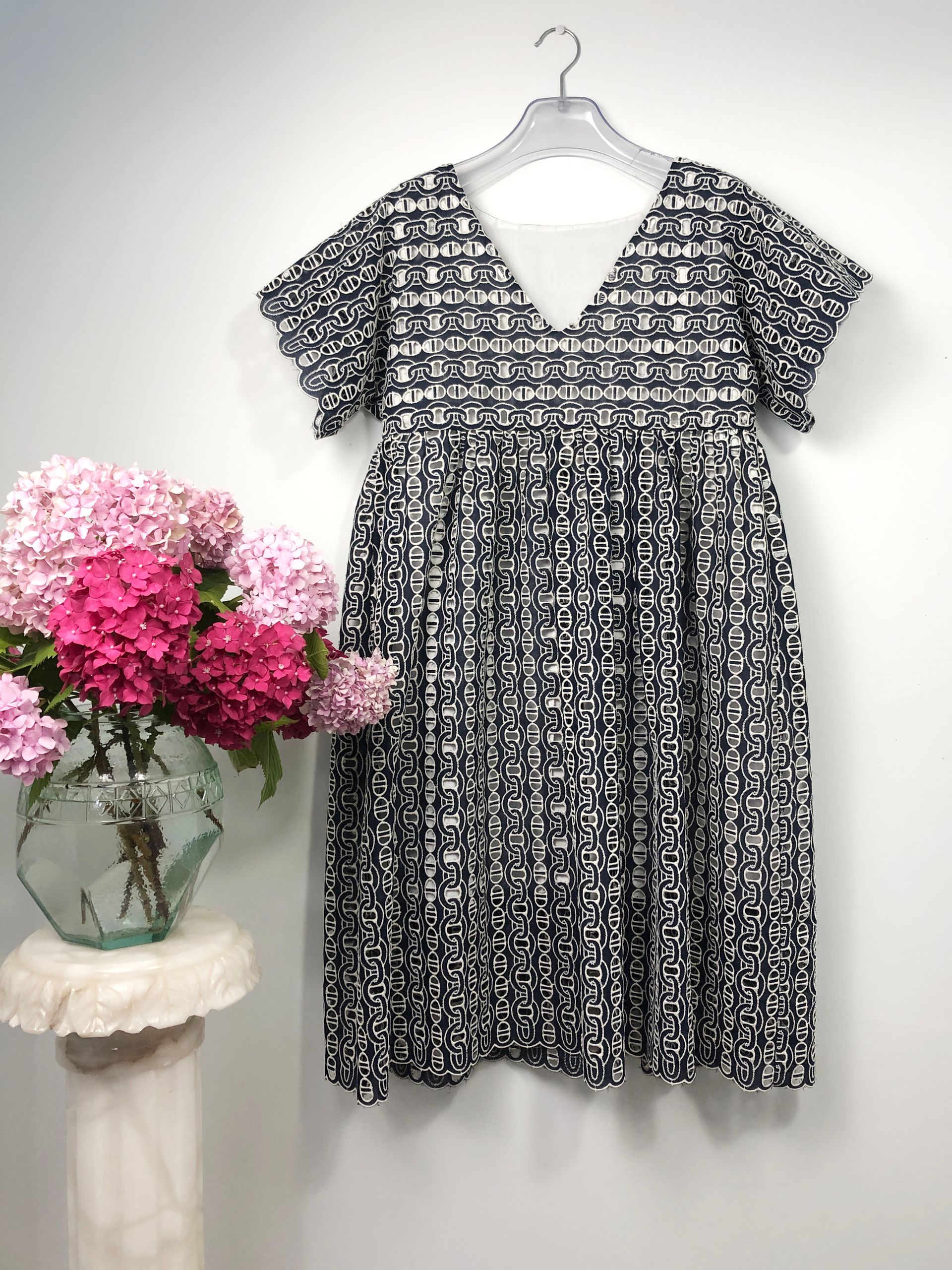 Robe BABYDOLL MARINE