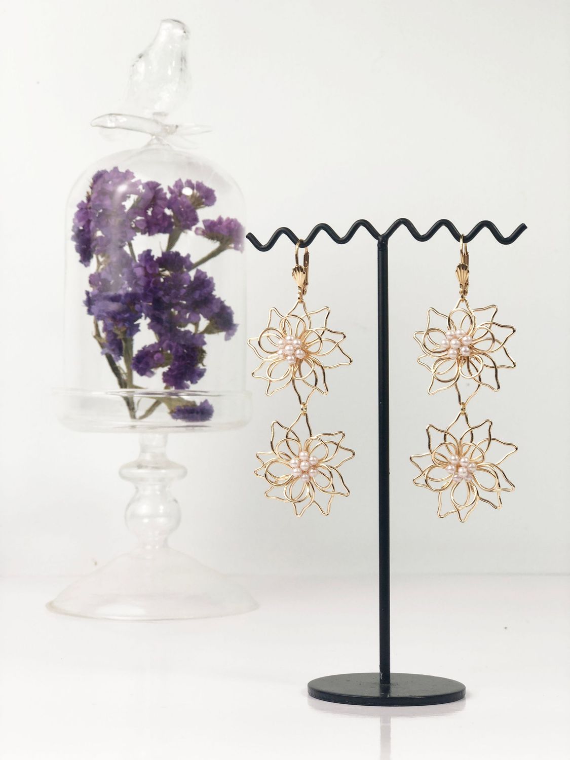 Boucles d'oreilles 2 LOTUS