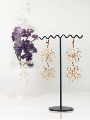 Boucles d'oreilles 2 LOTUS Boucles d'oreilles 2 LOTUS