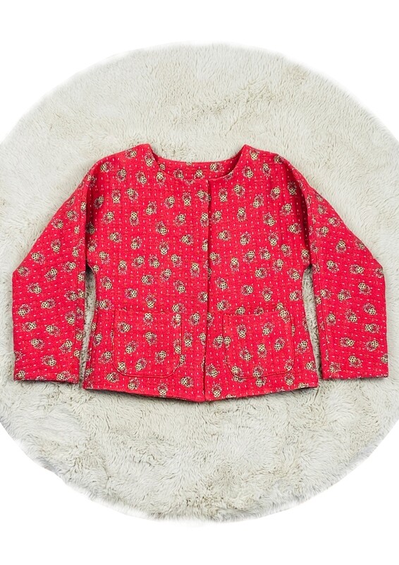 ​The short jacket PINEAPPLE