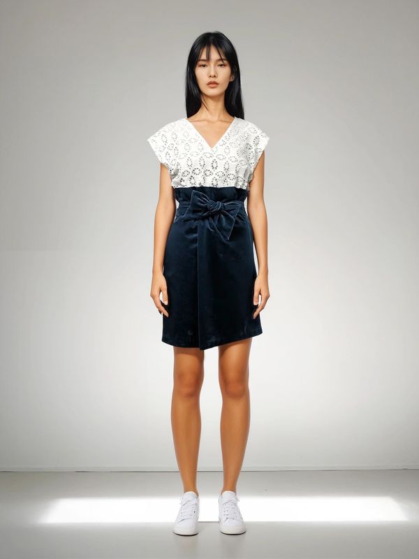 Jupe HIDEKO BLEU