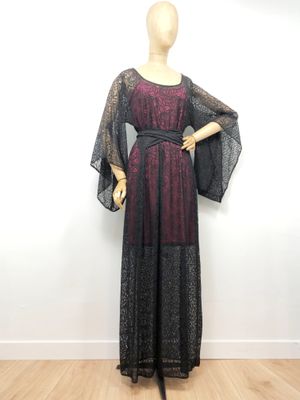 Robe DIVA black lace