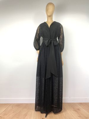 Robe KATIE black lace Robe KATIE black lace