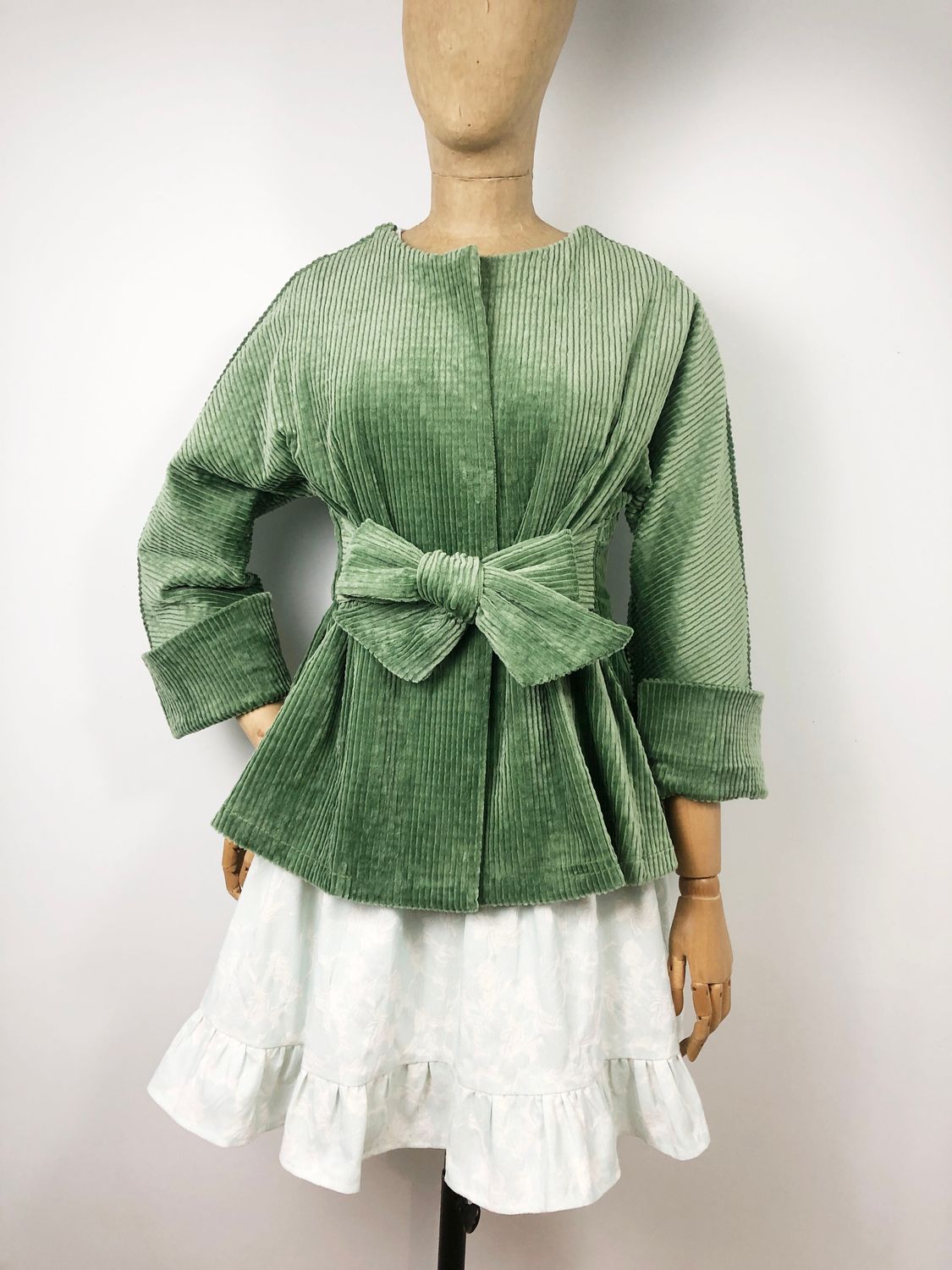 Veste LISE en velours côtelé