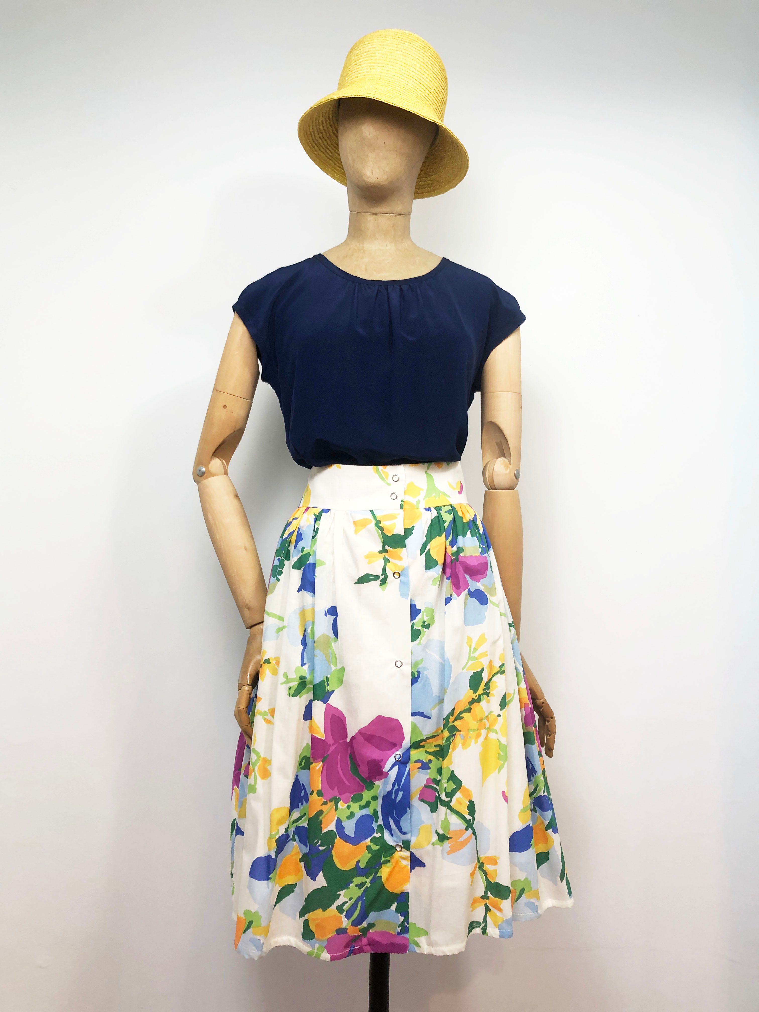 Jupe ENGLISH GARDEN  à imprimé floral