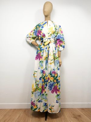 KATIE 'English garden KATIE 'English garden" long dress