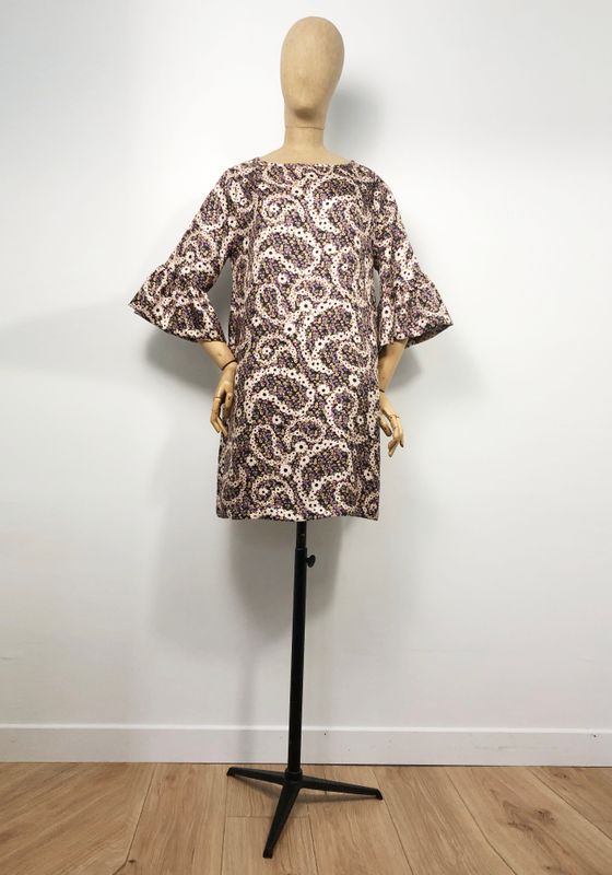 Robe SIXTY en soie imprimée Robe SIXTY en soie imprimée