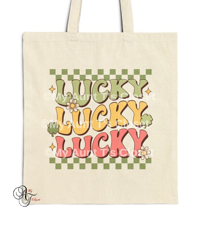 Lucky Checker Stacked