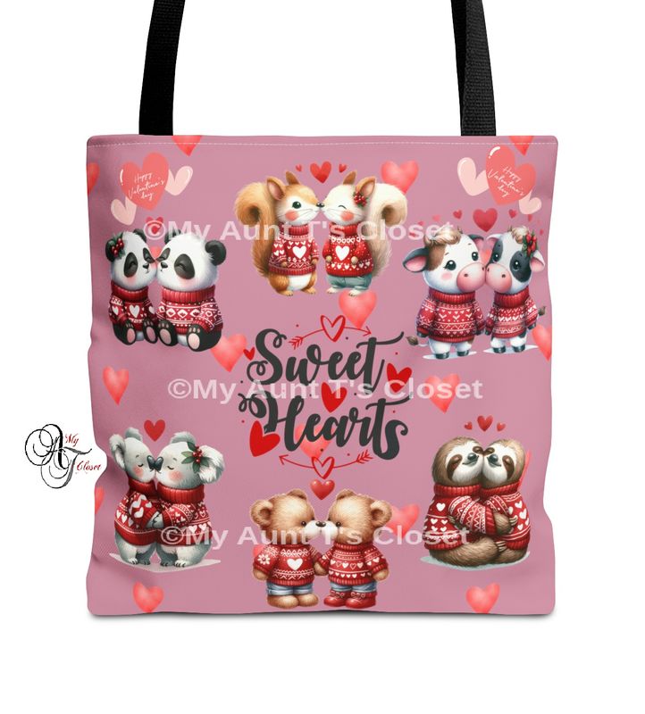 Sweat Hearts - Tote Bags