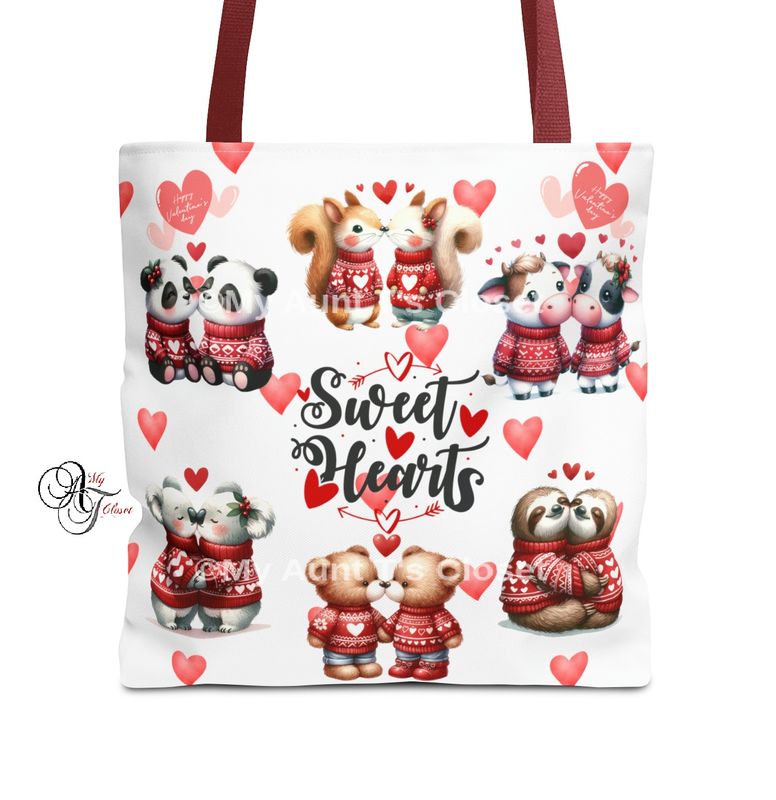 Sweat Hearts - Tote Bags