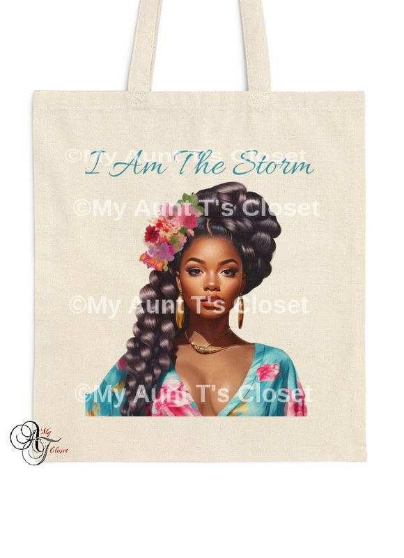 I Am The Storm, Tote Bag