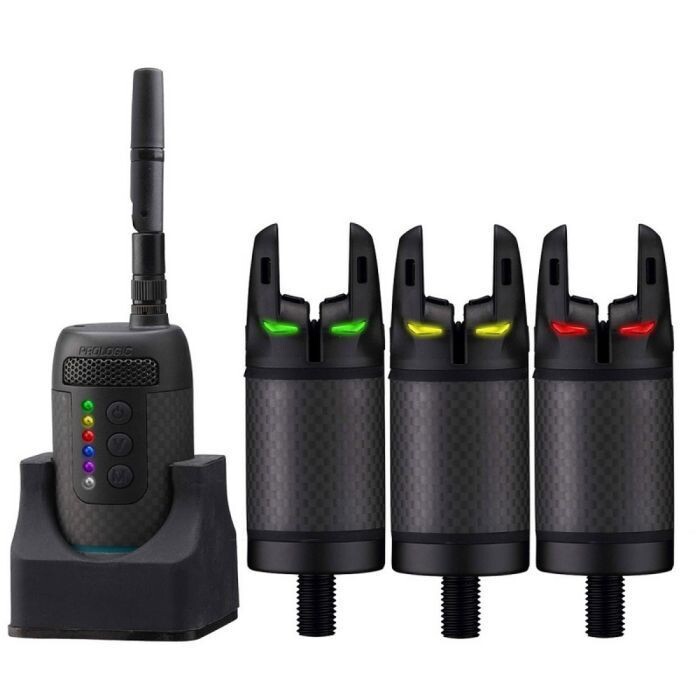 PROLOGIC K3 BITE ALARM SET 3+1 RED, GREEN, YELLOW