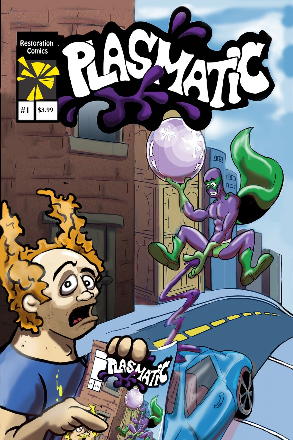 Plasmatic issue # 1 (Print/ physical comic book)