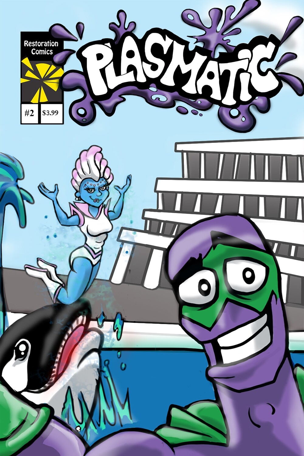 Plasmatic, issue # 2 (Print/ physical comic book)