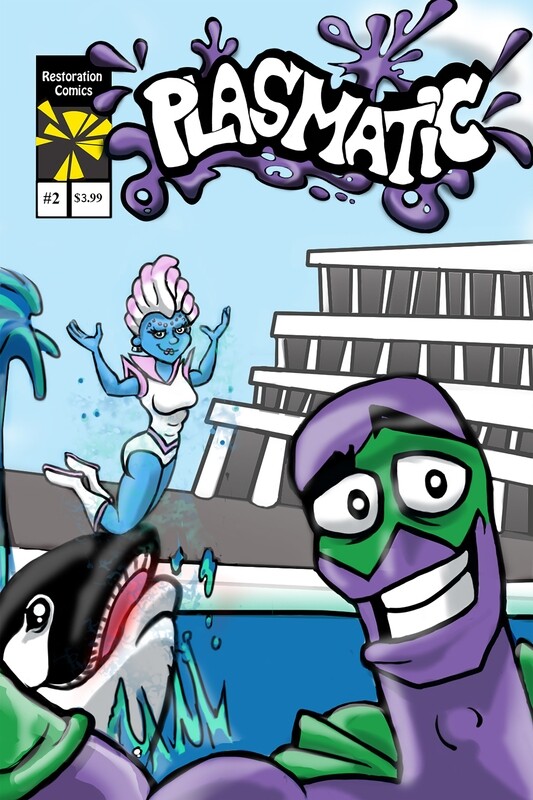 Plasmatic, issue # 2 (Print/ physical comic book)