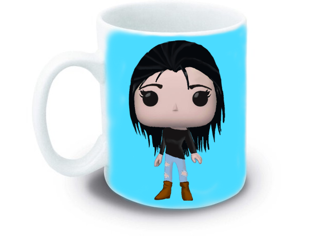 Taza personalizada con ilustración funko