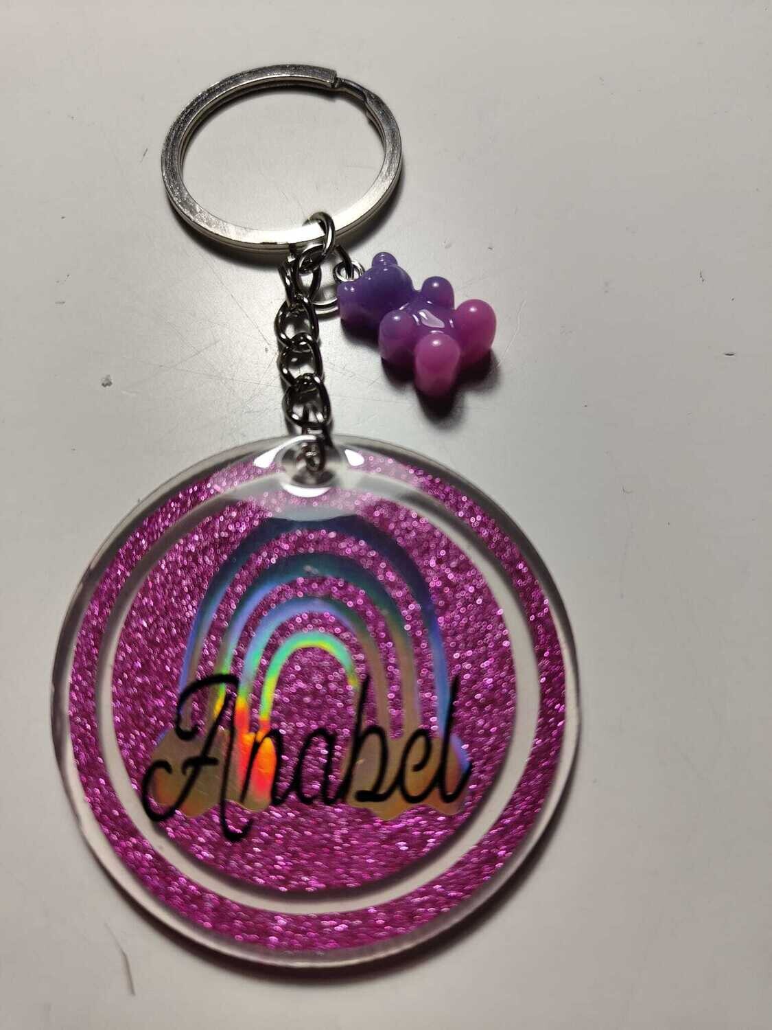 Llavero acrílico personalizado