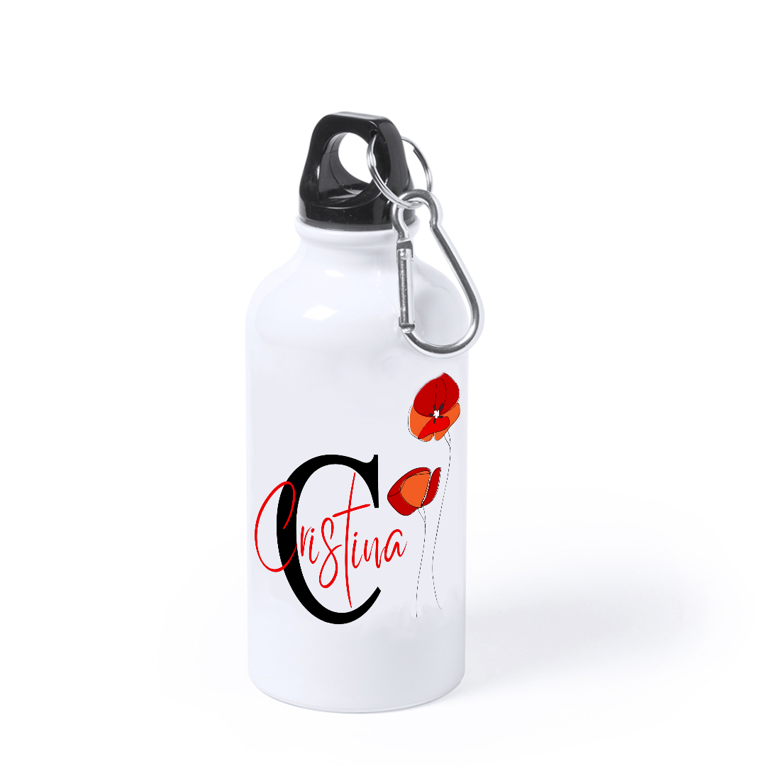 Botella personalizada con Inicial