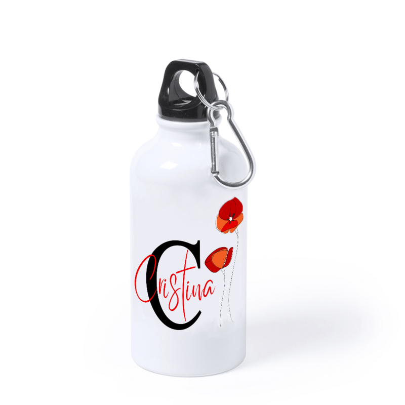 Botella personalizada con Inicial