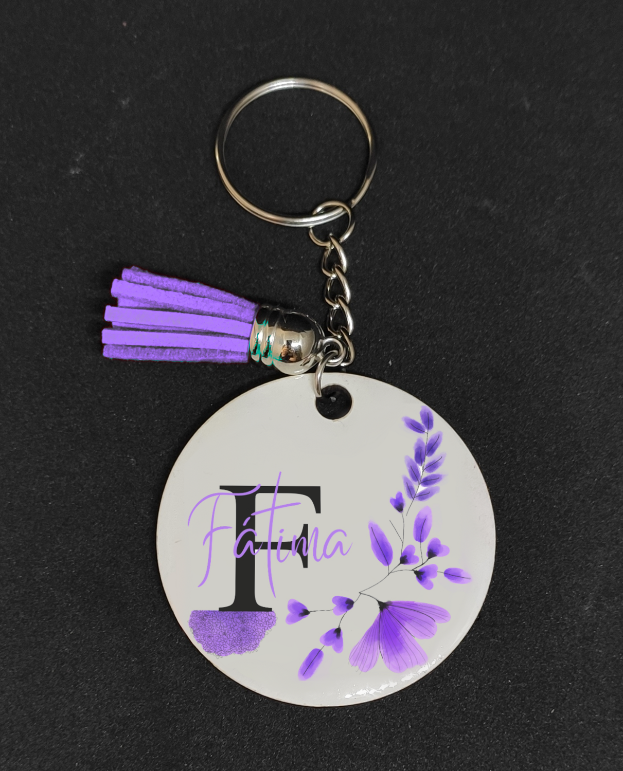 Llavero personalizado con Inicial