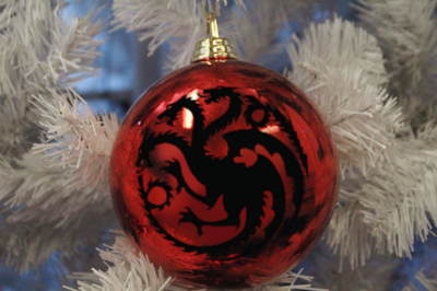 Bola de Navidad Casa Targaryen