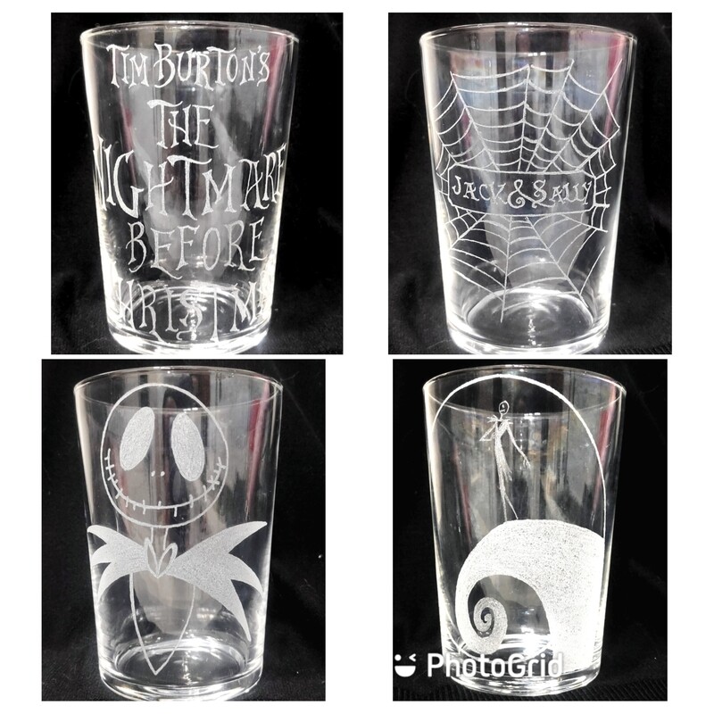 Vasos Pesadilla Antes de Navidad