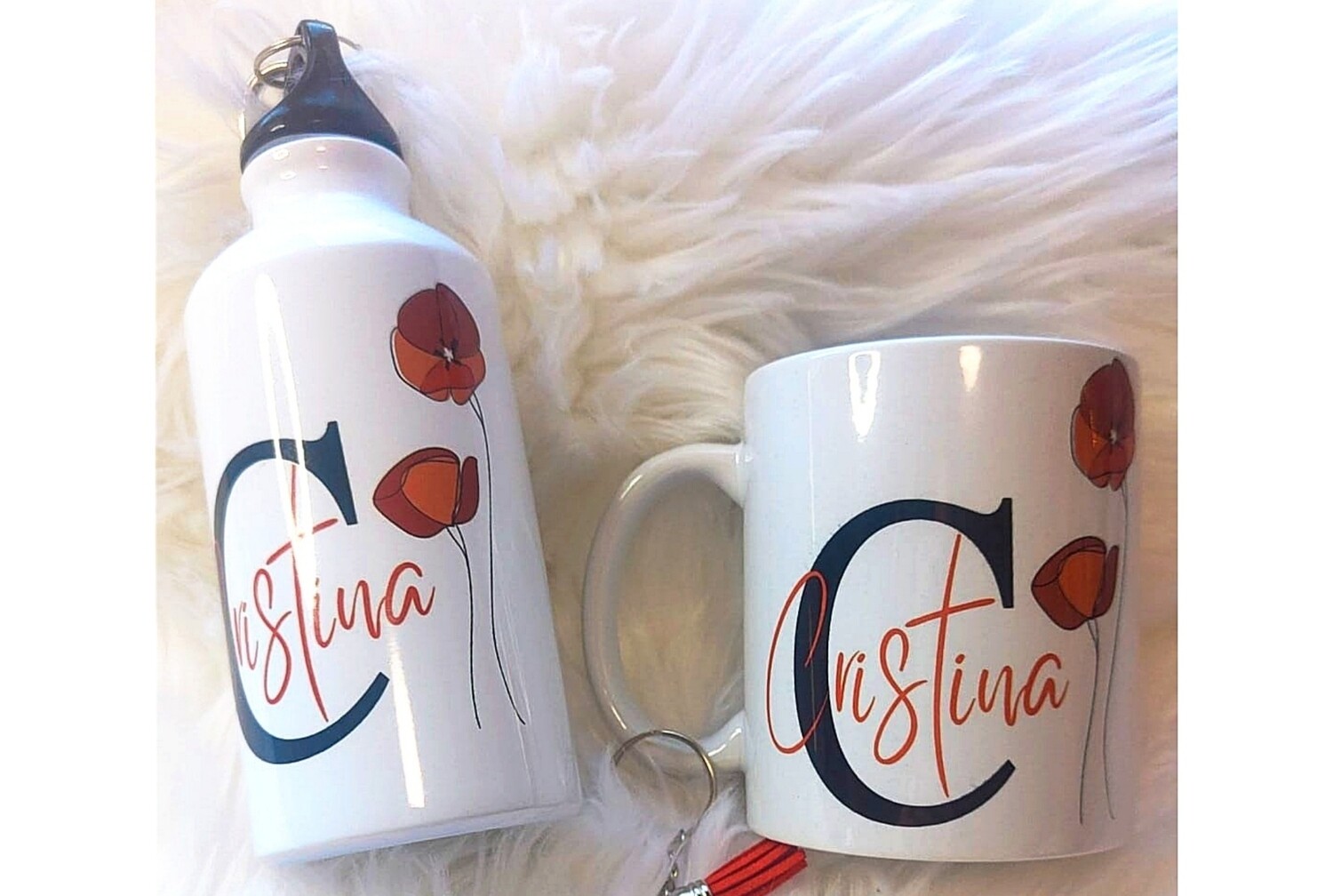 Pack regalo personalizado Botella+taza