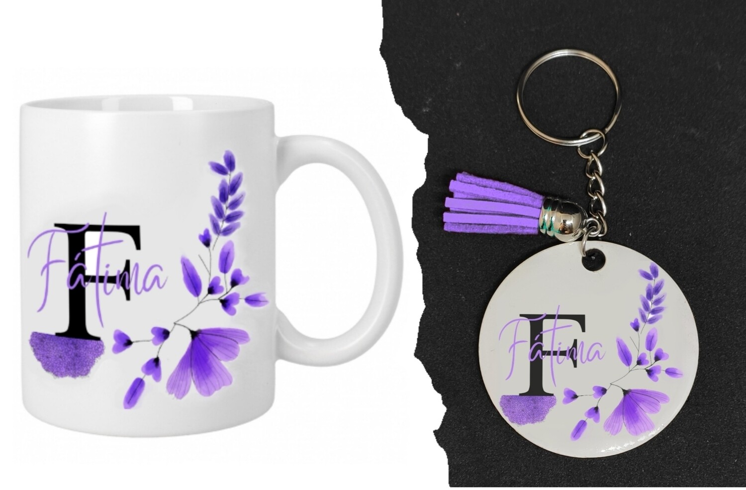 Pack regalo personalizado Taza+Llavero