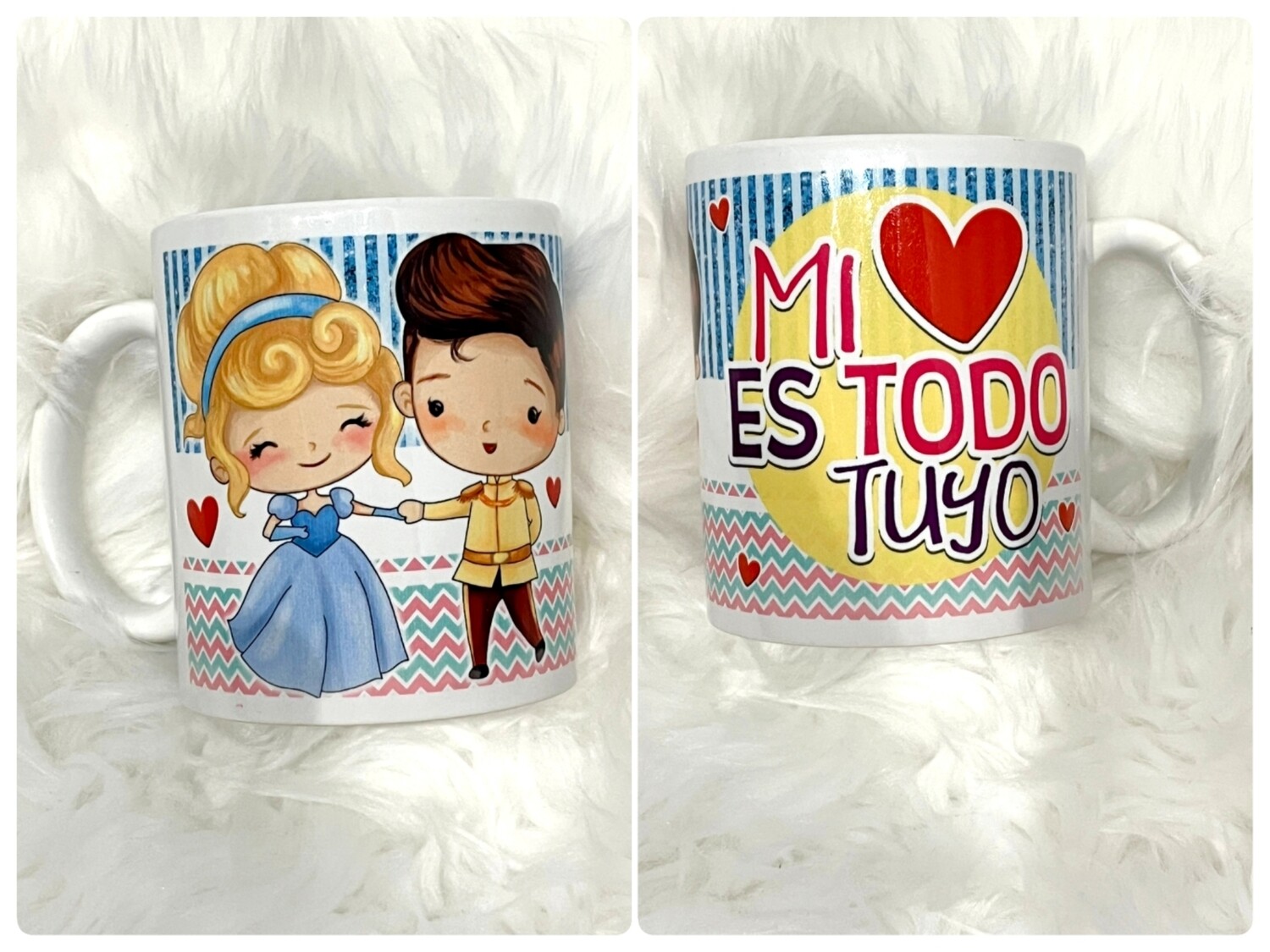 Taza San Valentín Cenicienta