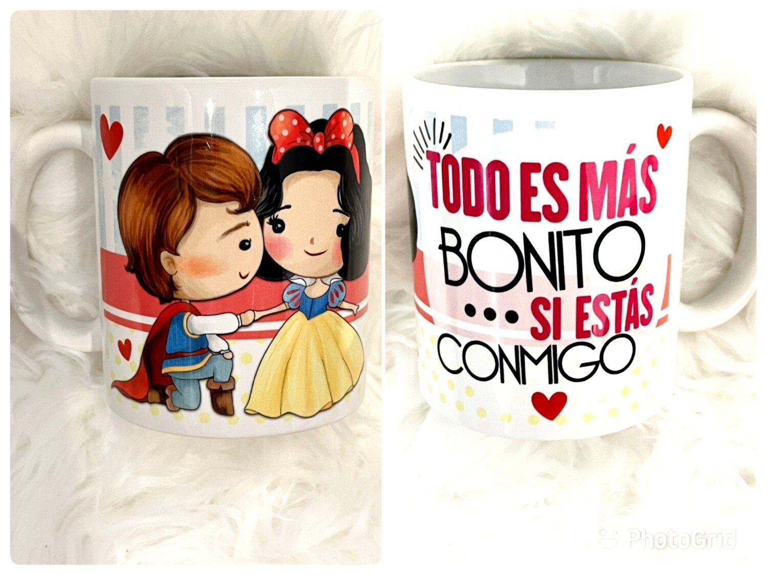 Taza San Valentín Blancanieves