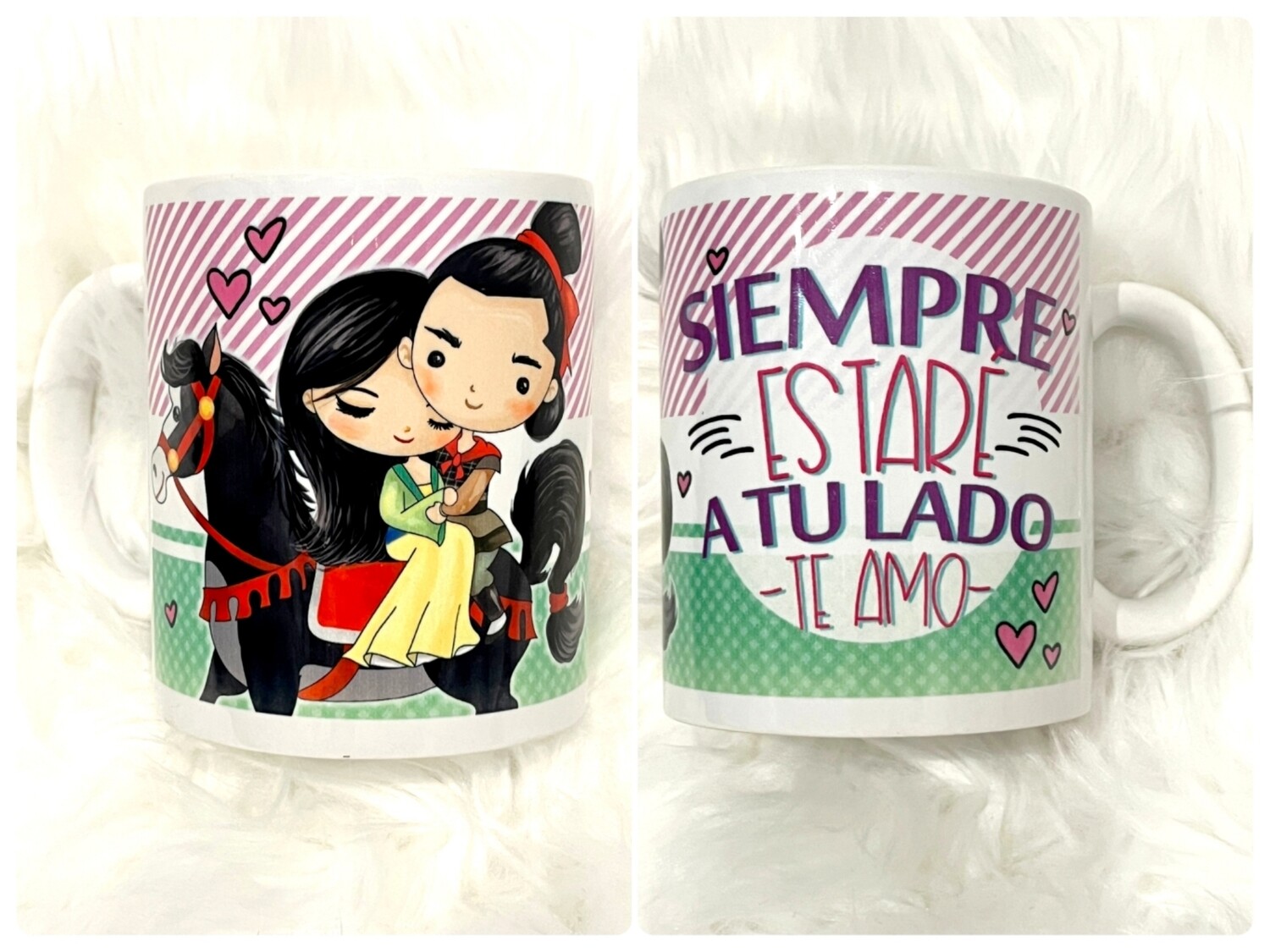 Taza San Valentín Mulan
