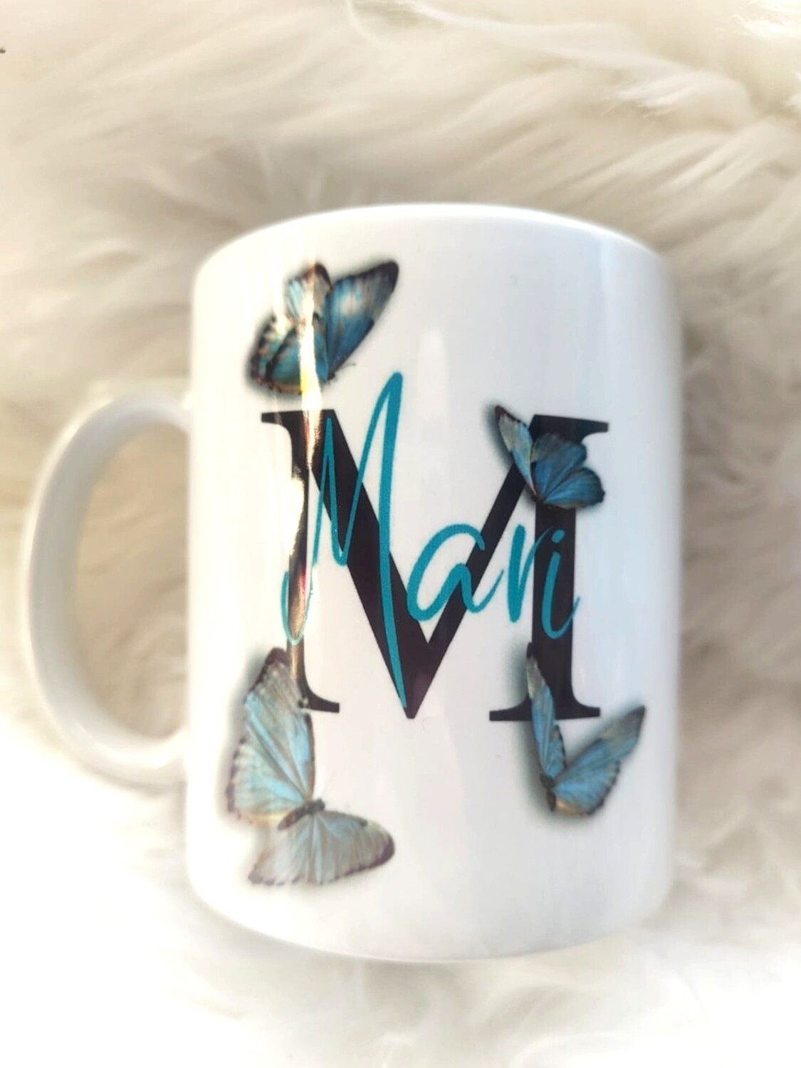 Taza personalizada con inicial